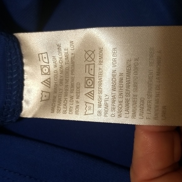 WESTBOUND Sz S Royal Blue 3/4 Sleeve w/ Handkerchief Hem EUC. CL# 98 - Picture 6 of 6